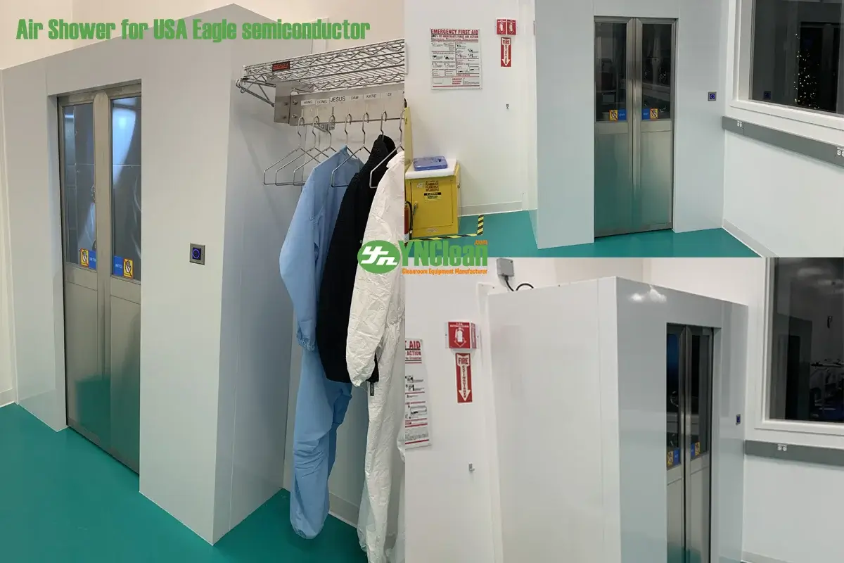 4 Air Shower For USA Eagle Semiconductor
