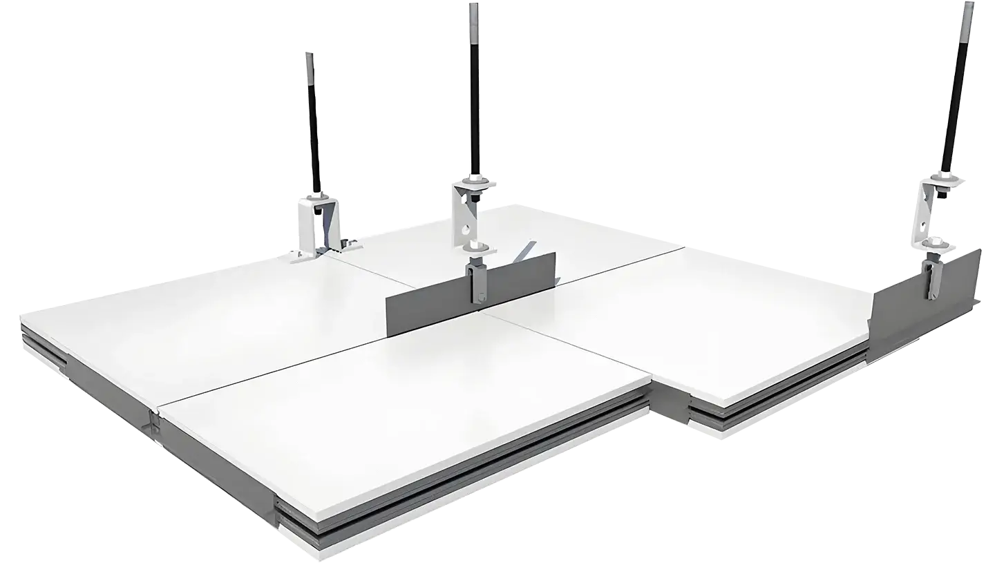 YNClean Cleanroom Hanging Ceiling Grid System