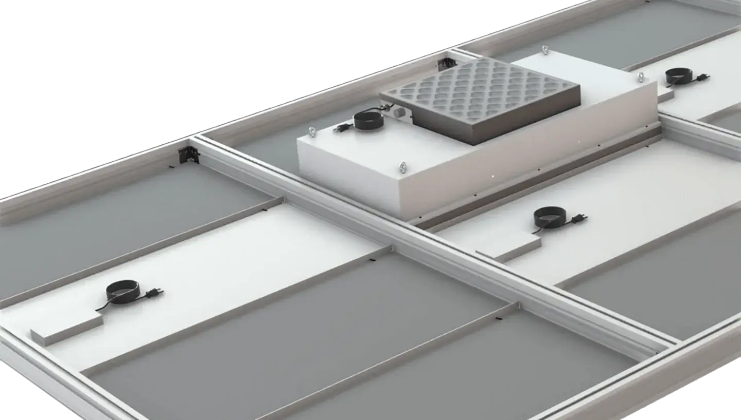 YNClean Cleanroom Self Supported Ceiling Grid System