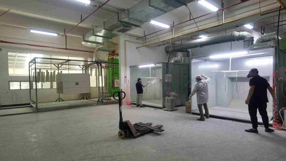 Yaningclean Facility Sheet Metal Coating