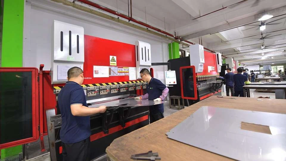 Yaningclean Facility Sheet Metal Process