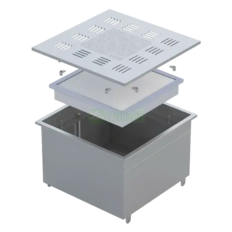 Gel Seal HEPA Filter Terminal Box part Views