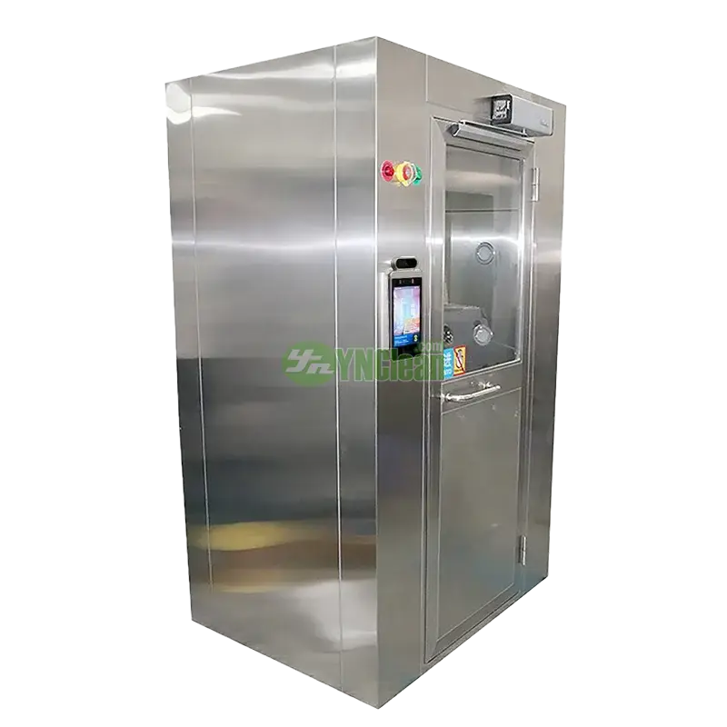 Air Shower with Face recognition access control