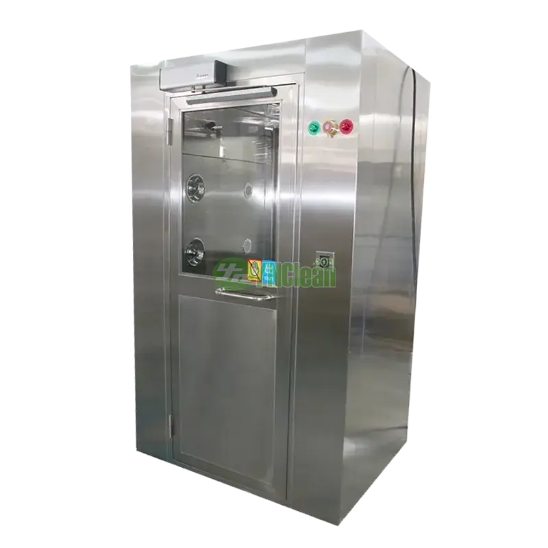 Air Shower with fingerprint access control