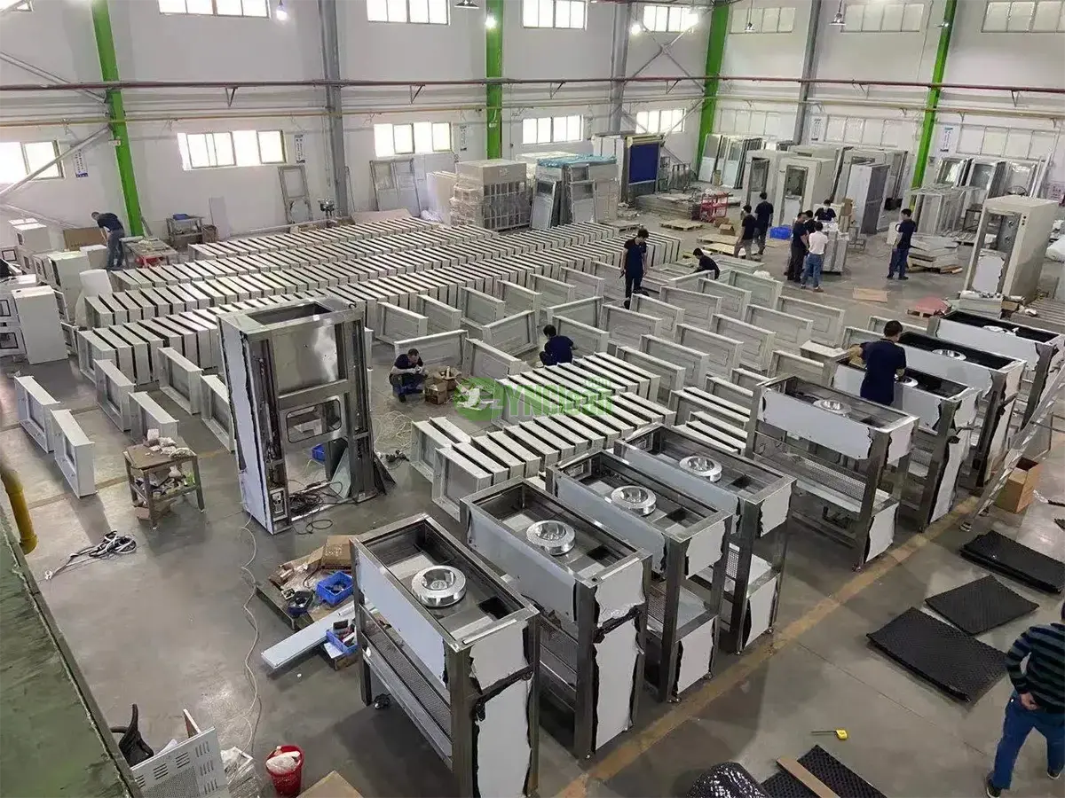 Automatic Conveyor Air Shower Pass Box Manufacturer