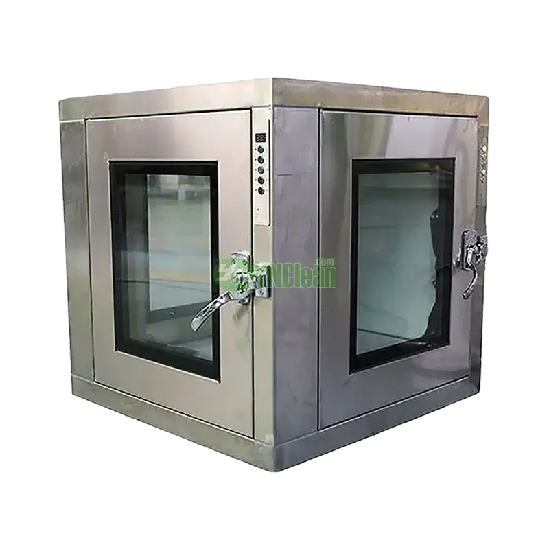 Corner Static Pass Box with controll button