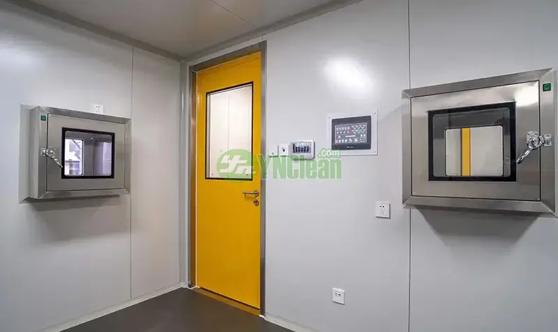 Embedded Door Static Pass Box Installation