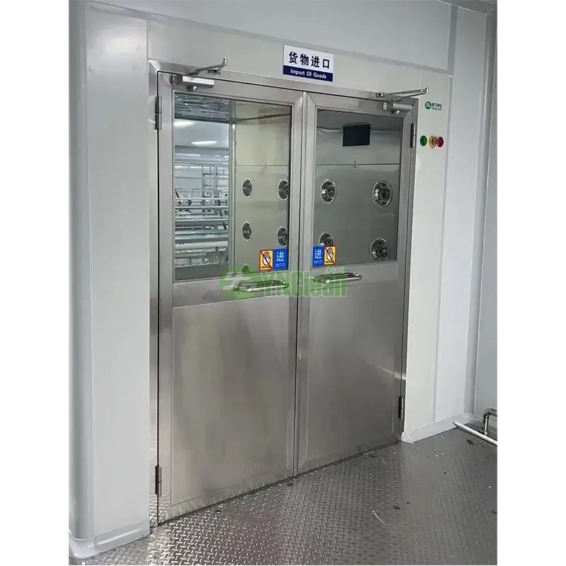 Manual Double Wing Air Shower