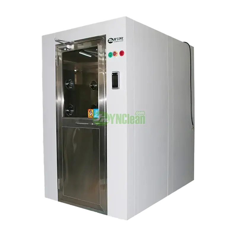 Powder Coated Steel Air Shower with Face recognition access control