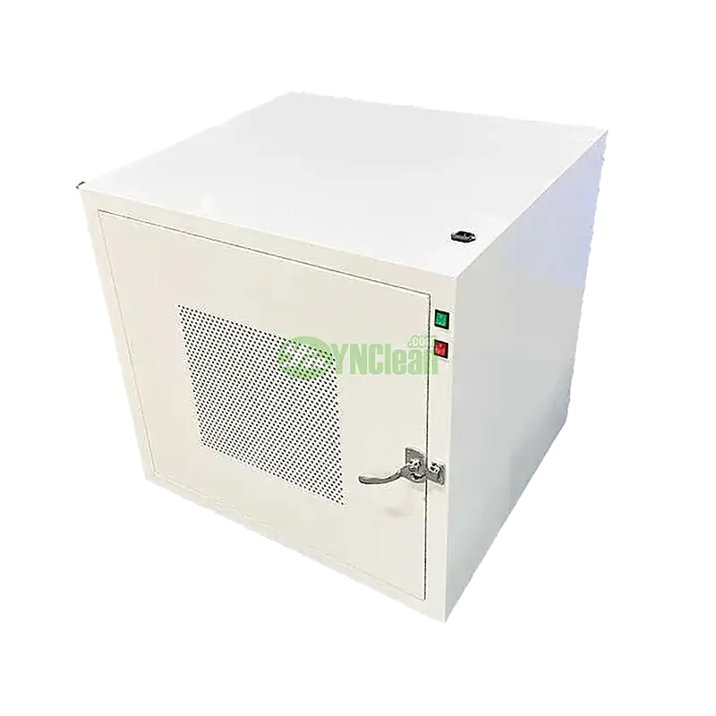 Powder Coated steel Static Pass Box white