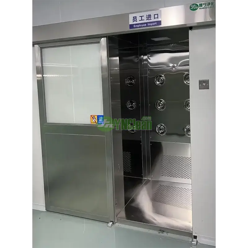 Single sliding door Air Shower