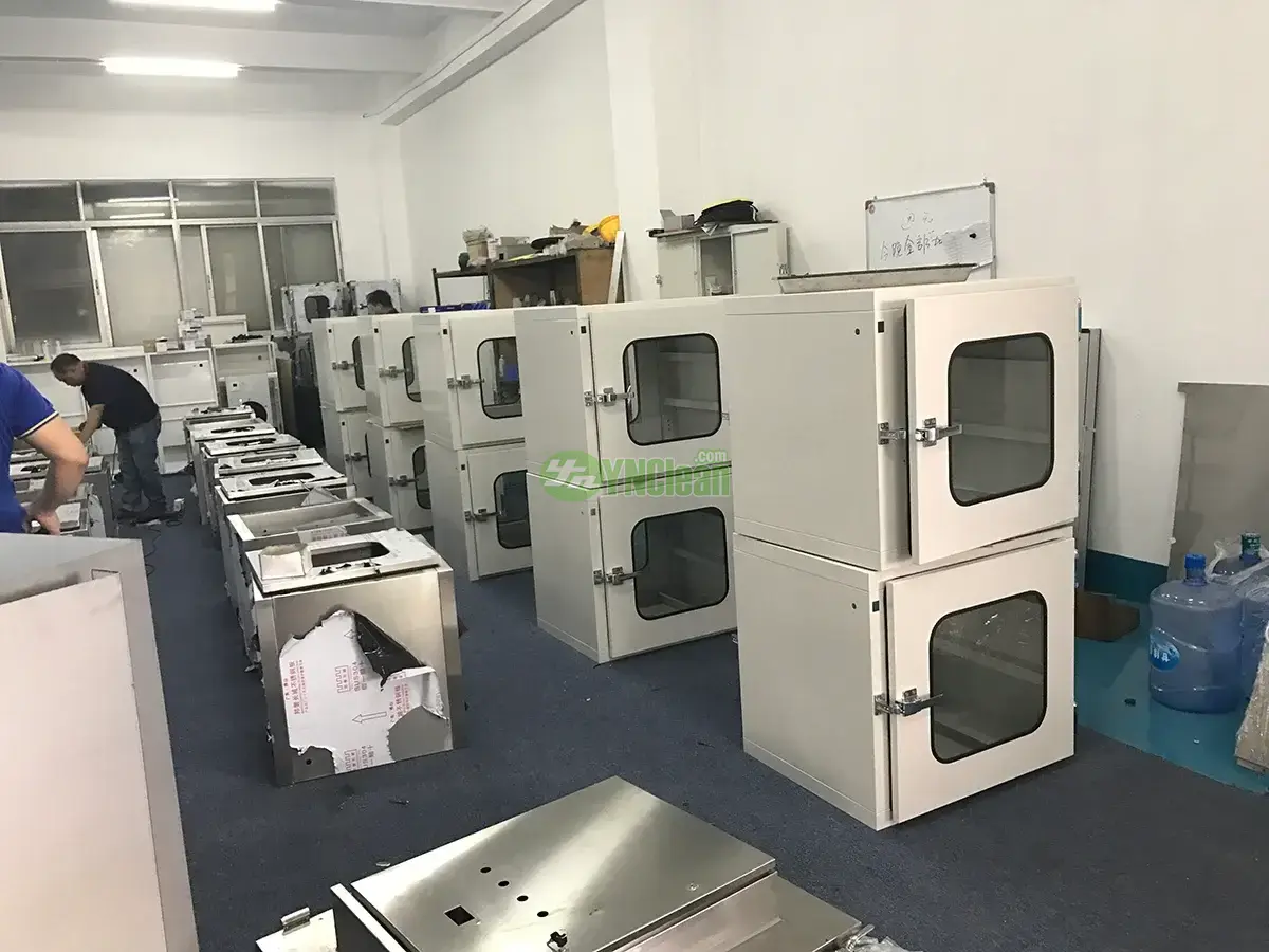 YNClean Embedded External Door Static Pass Box Manufacturer