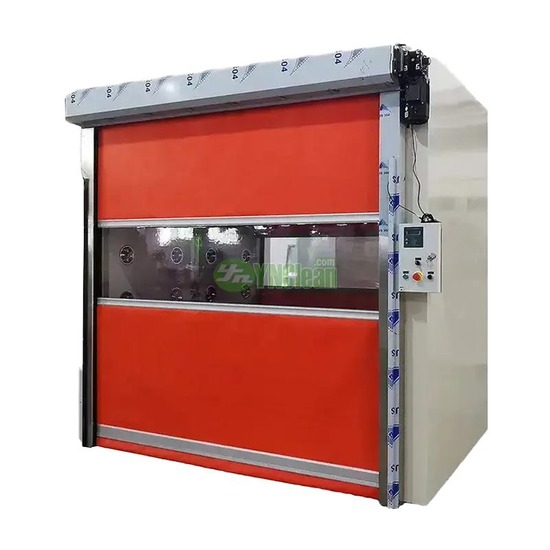 Air Shower PVC Fast Rolling Shutter Door