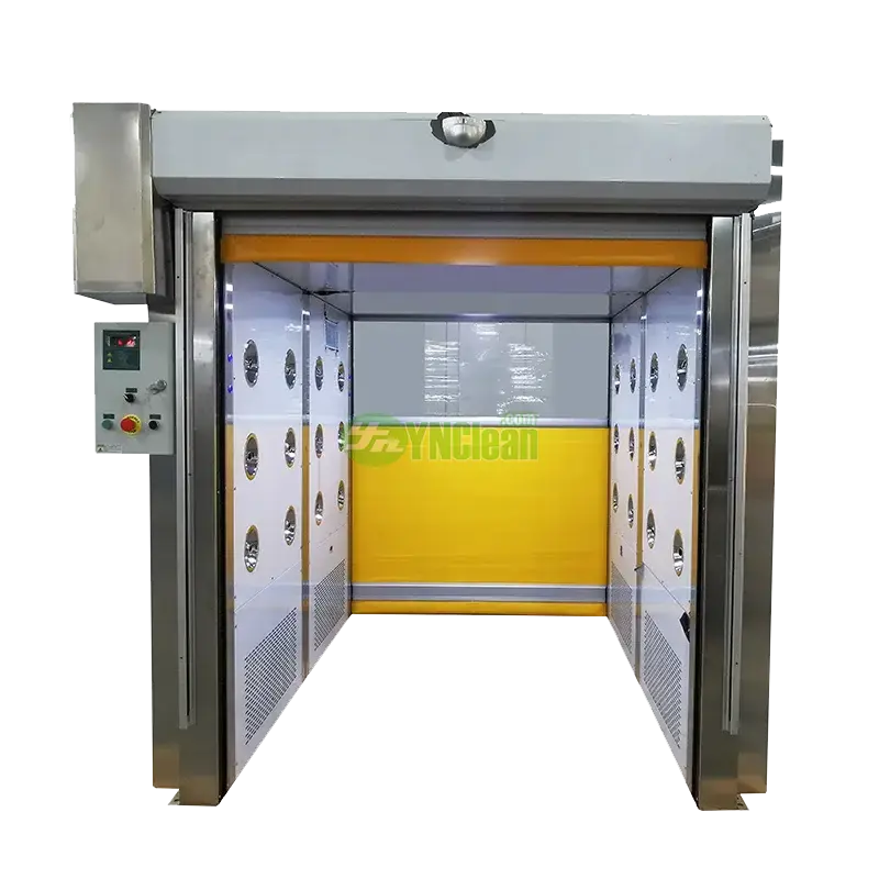 Automatic PVC fast roll door cargo air shower