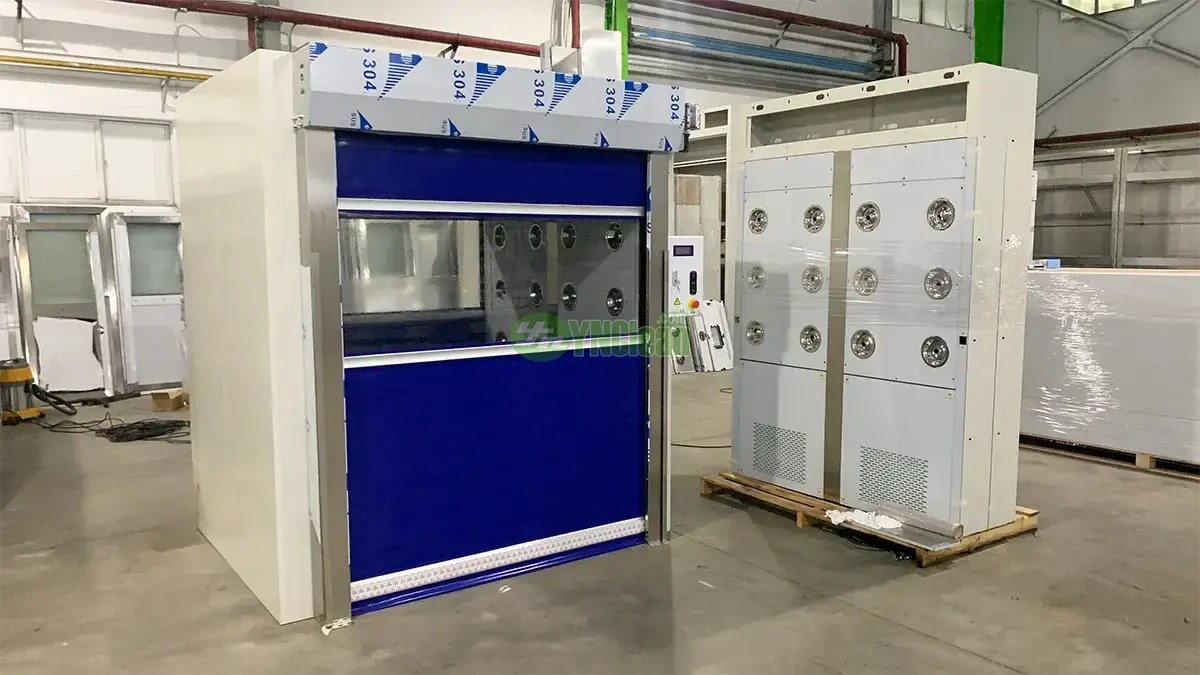 Automatic Rolling Door Cargo Air Shower Manufacturer