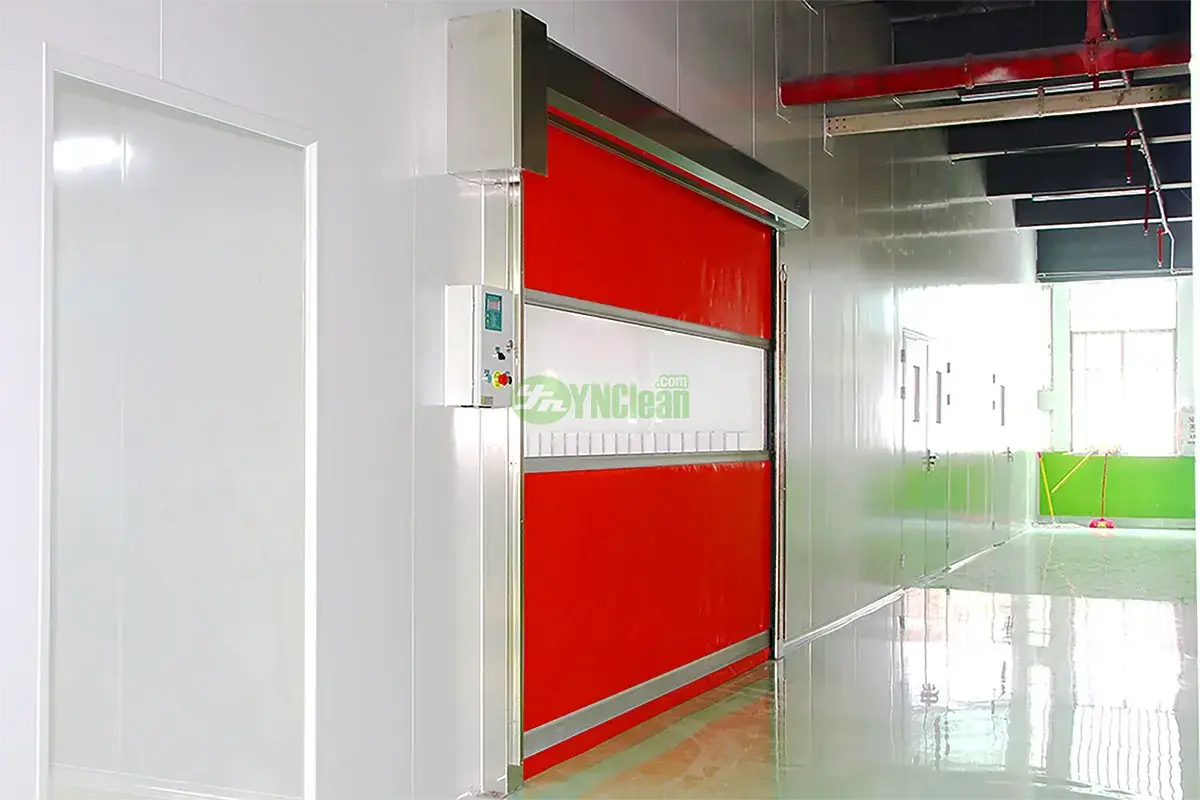 PVC Rolling Door Cargo Air Shower