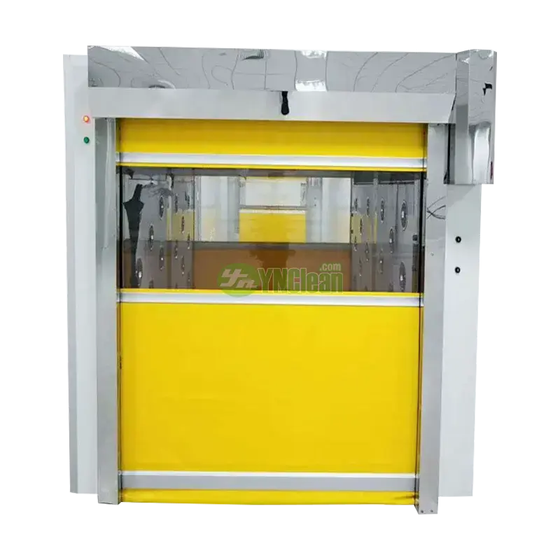 SUS Cargo Air Shower PVC Fast Rolling Shutter Door