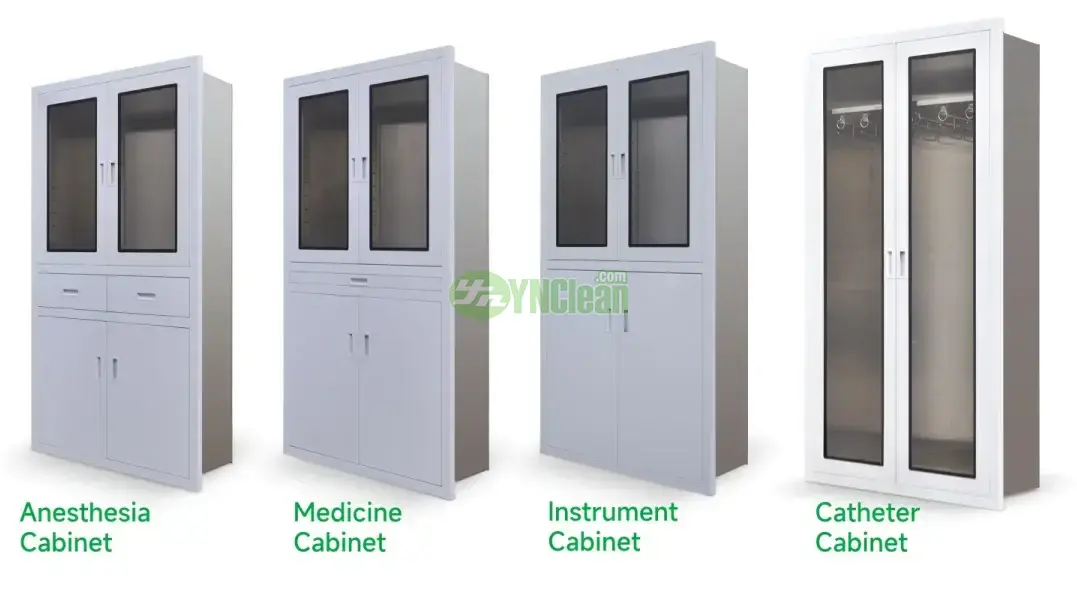 Medical Storage Cabinets for Modular Operating Room