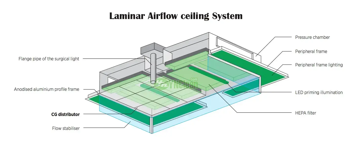 Laminar Airflow Ceiling Customize