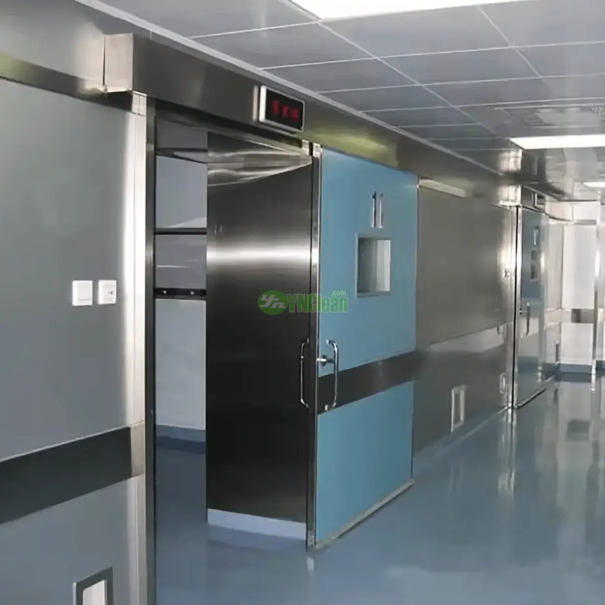 Sinlge sliding Hermetic door for Modular Operating Room